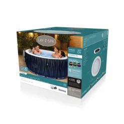 Bestway Lay-Z Spa Hollywood Airjet Opblaasbare Spa - 6 Persoons -Bestway Verkoopwinkel 150dpi 303021321456 60059 77x55x57.5cm 3d