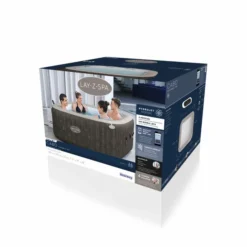Bestway Lay-Z-Spa Cabo HydroJet Opblaasbare Spa - 6 Persoons -Bestway Verkoopwinkel 150dpi 303021323067 60167 89.5x58x62.5cm 3d