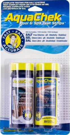 AquaChek Teststrips + Teststrips Voor Zoutwaterzwembaden -Bestway Verkoopwinkel 2297 3