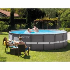 Intex Ultra Frame XTR Pool - 488 X 122 Cm - Met Zandfilterpomp En Accessoires -Bestway Verkoopwinkel 26322 inuse 1
