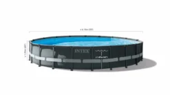 Intex Ultra Frame XTR Pool - 610 X 122 Cm - Met Zandfilterpomp En Accessoires -Bestway Verkoopwinkel 26334gn zwembadformaat