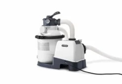 Intex Graphite Panel Pool - 478 X 124 Cm - Met Zandfilterpomp En Accessoires -Bestway Verkoopwinkel 26384gn pomp 1