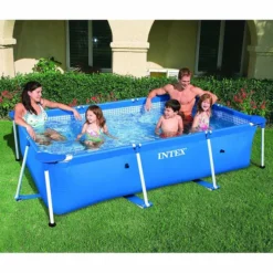 Intex Metal Frame Pool - 260 X 160 X 65 Cm -Bestway Verkoopwinkel 28270 02 1
