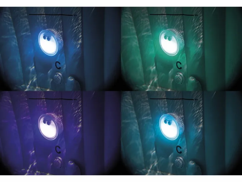 Intex Pure Spa Greywood Deluxe Opblaasbare Spa - 6 Persoons 11 Intex Pure Spa Greywood Deluxe Opblaasbare Spa - 6 Persoons - Afbeelding 9