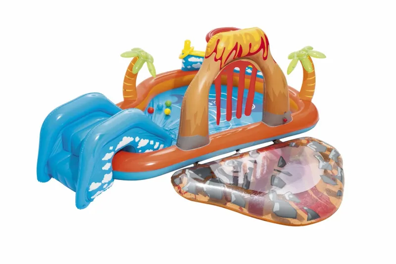 Bestway Lava Lagoon Play Center Kinderzwembad - 265 X 265 X 104 Cm 3 Bestway Lava Lagoon Play Center Kinderzwembad - 265 X 265 X 104 Cm