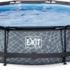 EXIT TOYS EXIT Stone Zwembad - 360 X 76 Cm - Met Filterpomp -Bestway Verkoopwinkel 560 1200 exit 30 12 12 00 int 1
