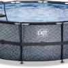 EXIT TOYS EXIT Stone Zwembad - 488 X 122 Cm - Met Zandfilterpomp En Trap -Bestway Verkoopwinkel 599 1200 exit 30 27 16 00 int 1