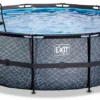 EXIT TOYS EXIT Stone Zwembad - 450 X 122 Cm - Met Zandfilterpomp En Trap 1 EXIT TOYS EXIT Stone Zwembad - 450 X 122 Cm - Met Zandfilterpomp En Trap -Bestway Verkoopwinkel 637 1200 exit stone zwembad o450x122cm met zandfilterpomp grijs