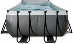 EXIT TOYS EXIT Black Leather Zwembad - 540 X 250 X 122 Cm - Met Zandfilterpomp En Trap -Bestway Verkoopwinkel 735 1200 exit 30 27 53 20 int 3