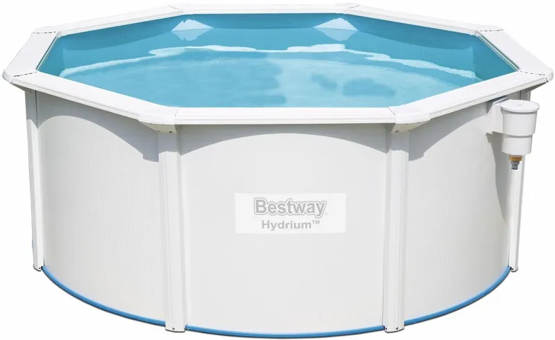 Bestway Hydrium Alderney Metalen Zwembad Ø300 X 120 Cm 4 Bestway Hydrium Alderney Metalen Zwembad Ø300 X 120 Cm - Afbeelding 2