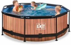 EXIT TOYS EXIT Wood Zwembad - 244 X 76 Cm - Met Filterpomp -Bestway Verkoopwinkel 766 1200 exit 30 12 08 10 int 4