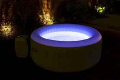 Bestway Lay-Z Spa Tahiti AirJet Opblaasbare Spa - 4 Persoons -Bestway Verkoopwinkel 800 1200 60007 night scene 0013 pr web