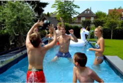 EXIT TOYS EXIT Stone Zwembad - 540 X 250 X 100 Cm - Met Zandfilterpomp En Trap -Bestway Verkoopwinkel 807 1200 exit 30 17 53 00 int 9