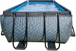 EXIT TOYS EXIT Stone Zwembad - 540 X 250 X 122 Cm - Met Zandfilterpomp En Trap -Bestway Verkoopwinkel 810 1200 exit 30 27 53 00 int 3