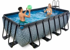 EXIT TOYS EXIT Stone Zwembad - 400 X 200 X 122 Cm - Met Zandfilterpomp En Trap 14 EXIT TOYS EXIT Stone Zwembad - 400 X 200 X 122 Cm - Met Zandfilterpomp En Trap -Bestway Verkoopwinkel 866 1200 exit 30 27 42 00 int 6