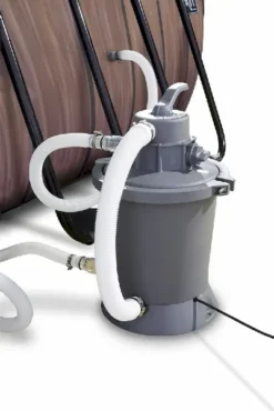 EXIT TOYS EXIT Wood Zwembad - 540 X 250 X 100 Cm - Met Zandfilterpomp En Trap -Bestway Verkoopwinkel 900 601 exit 30 17 53 10 int 6