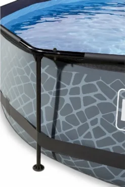 EXIT TOYS EXIT Stone Zwembad - 360 X 76 Cm - Met Filterpomp -Bestway Verkoopwinkel 900 602 exit 30 12 12 00 int 2