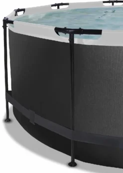 EXIT TOYS EXIT Black Leather Zwembad - 360 X 122 Cm - Met Zandfilterpomp En Trap -Bestway Verkoopwinkel 900 640 exit 30 27 12 20 int 3