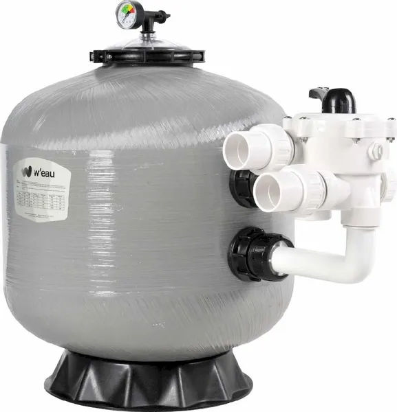 W'eau SPP-450 Polyester Versterkt Side Mount Zandfilter 8m³ 4 W'eau SPP-450 Polyester Versterkt Side Mount Zandfilter 8m³ - Afbeelding 2