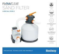 Bestway Flowclear Zandfilterpomp 11,3 M3/u -Bestway Verkoopwinkel bestway flowclear zandfilterpomp 11 3 m3uur 17
