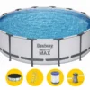Bestway Steel Pro MAX Zwembad - 427 X 107 Cm - Met Filterpomp En Accessoires -Bestway Verkoopwinkel bestway steel pro max zwembad 427 x 107 cm