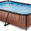 EXIT TOYS EXIT Wood Zwembad - 300 X 200 X 65 Cm - Met Filterpomp 2 EXIT TOYS EXIT Wood Zwembad - 300 X 200 X 65 Cm - Met Filterpomp -Bestway Verkoopwinkel exit wood zwembad 1