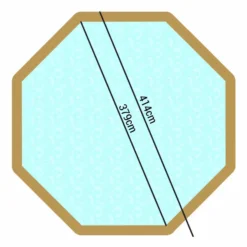 Tropic Octo 414 Houten Zwembad (hoogte 1,20) -Bestway Verkoopwinkel houtenzwembad2