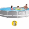 Intex Prism Frame Pool - 366 X 76 Cm - Met Filterpomp -Bestway Verkoopwinkel intex prism frame pool 366 x 76 cm met filterpomp 1