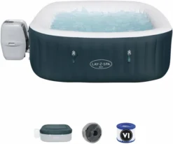 Bestway Lay-Z Spa Ibiza AirJet Opblaasbare Spa - 6 Persoons -Bestway Verkoopwinkel lay z spa ibiza airjet opblaasbare spa 6 persoons 1