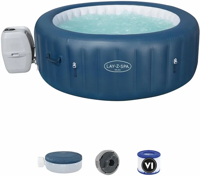 Bestway Lay-Z Spa Milan AirJet Plus Opblaasbare Spa - 6 Persoons 19 Bestway Lay-Z Spa Milan AirJet Plus Opblaasbare Spa - 6 Persoons - Afbeelding 17