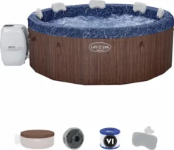 Voorkant -Bestway Verkoopwinkel lay z spa toronto airjet opbouw spa 7 persoons48