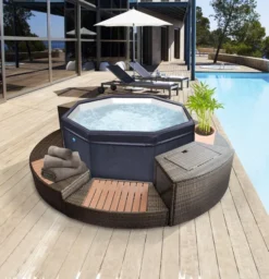 NetSpa Octopus Opbouw Spa - 6 Persoons -Bestway Verkoopwinkel netspa octopus 4