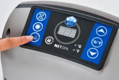 NetSpa Caïman Opblaasbare Spa - 4 Persoons -Bestway Verkoopwinkel netspa ca man opblaasbare jacuzzi 4 persoons