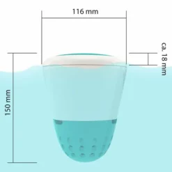 Ondilo ICO Smart Zwembadtester -Bestway Verkoopwinkel poolthermometer unter abdeckung