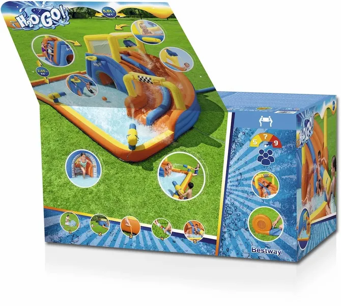 Bestway H2OGO! Super Speedway Mega Waterpark 17 Bestway H2OGO! Super Speedway Mega Waterpark - Afbeelding 16