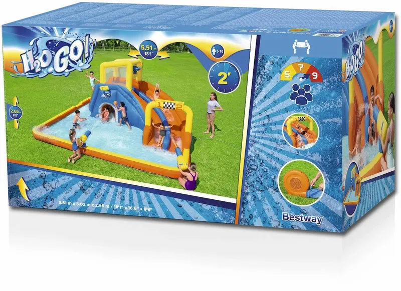 Bestway H2OGO! Super Speedway Mega Waterpark 16 Bestway H2OGO! Super Speedway Mega Waterpark - Afbeelding 15